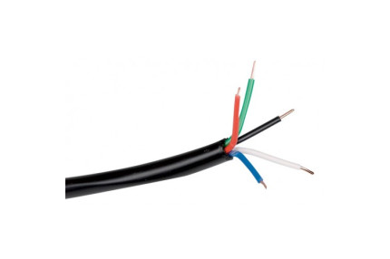 Blyss cablu electric 5 fire - Cablu electric  cupru multifilar marca Blyss lungime 1m diametru exterior cablaj 10mm diametru fire 0.75mm diametru fir masa 1mm diametru exterior cablaj 10mm 5fire