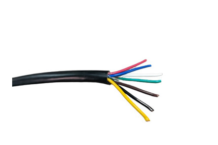 Blyss cablu 7 fire - Cablu electric  cupru multifilar marca Blyss lungime 1m diametru exterior cablaj 10mm diametru fire 0.75mm diametru fir masa 1mm diametru exterior cablaj 10mm 7fire