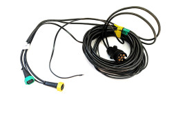 Fristom VI-115-081 Cablu electric  marca Fristom lungime 11.5m stecher 13 pini lungime cablu auxiliar 8.1m tensiune 12V