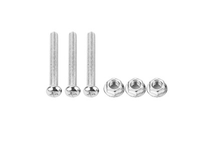 Blyss 15343533 - Set suruburi prindere priza marca Blyss inox