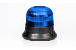 Fristom FT-150 3S DF N LED Lampa avertizare  12V / 24V / 36V LED lumina albastra 145x126mm flash dublu coeficient impermeabilitate IP68 1.5m cablu inclus