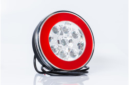 Fristom FT-111 LED Lampa spate  cu LED spate cu 2 functii, dimensiuni 140x50.5 mm