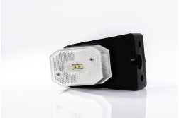 Fristom FT-001 B I LED Lampa gabarit  dreptunghiulara fara suport de fixare 12V / 24V LED lumina alba flash simplu coeficient impermeabilitate IP68 da cablu inclus