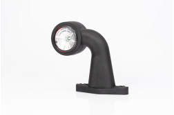 Fristom FT-009 D LED QS150 Lampa gabarit  rotunda cu suport de fixare 12V / 24V LED lumina alba, rosie flash simplu coeficient impermeabilitate IP68 da cablu inclus conectori QS150