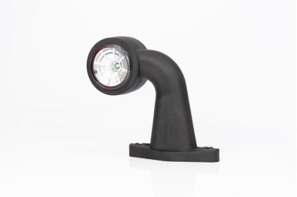 Fristom ft-009 d led qs150 - Lampa gabarit  rotunda cu suport de fixare 12V / 24V LED lumina alba, rosie flash simplu coeficient impermeabilitate IP68 da cablu inclus conectori QS150