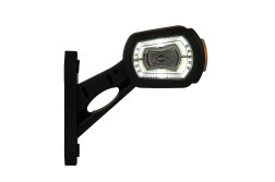 Horpol SJ LDCC 2696 Lampa gabarit  dreptunghiulara cu suport de fixare 12V / 24V LED lumina alba, rosie, galbena flash simplu coeficient impermeabilitate IP68 da, 0.5m cablu inclus