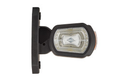 Horpol SJ LDCC 2776 Lampa gabarit  dreptunghiulara cu suport de fixare 12V / 24V LED lumina alba, rosie, galbena flash simplu coeficient impermeabilitate IP68 da, 0.3m cablu inclus