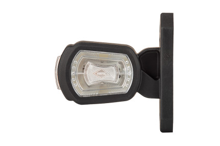 Horpol sj ldcc 2777 - Lampa gabarit  dreptunghiulara cu suport de fixare 12V / 24V LED lumina alba, rosie, galbena flash simplu coeficient impermeabilitate IP68 da, 0.3m cablu inclus