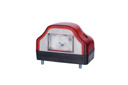 Horpol ltd 232 - Lampa numar dreptunghiulara 12V / 24V LED cu iluminare numar 96x46x57mm IP68 0.25m cablu inclus