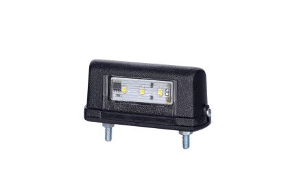 Horpol ltd 665 - Lampa numar dreptunghiulara 12V / 24V LED cu iluminare numar 84x39x30mm IP68 0.5m cablu inclus