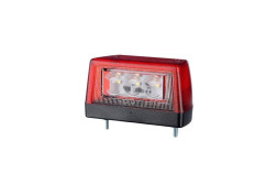 Horpol SJ LTD2111 Lampa numar dreptunghiulara 12V / 24V LED cu iluminare numar 102x55x57mm IP68 0.5m cablu inclus