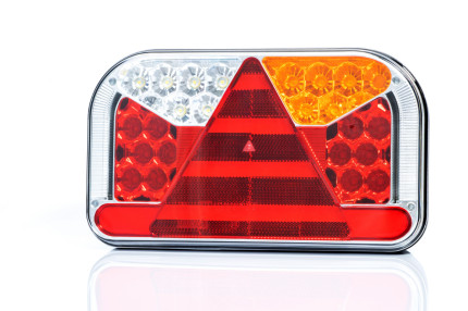 Fristom ft-170 p nt led spkcof - Lampa spate  cu LED dreptunghiulara cu 5 functii, dimensiuni 240x140x55 mm