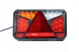 Fristom FT-370 L NT LED Lampa spate  cu LED stanga spate cu 6 functii, dimensiuni 240x140x53.5 mm