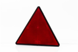 Fristom DOB-030A Reflectorizant  fara suport de fixare, culoare rosie, forma triunghiulara