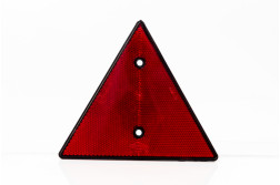 Fristom DOB-031 Reflectorizant  fara suport de fixare, culoare rosie, forma triunghiulara