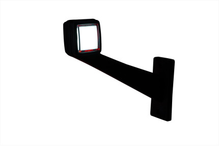 Horpol ld 3118/p - Lampa gabarit  dreptunghiulara cu suport de fixare 12V / 24V LED lumina alba, rosie, coeficient impermeabilitate IP68 da, 0.6m cablu inclus