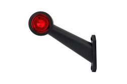 Horpol LD 726/P Lampa gabarit rotunda cu suport de fixare 12V / 24V LED lumina alba, rosie, coeficient impermeabilitate IP68 0.4m cablu inclus Horpol LD 726/P Lampa gabarit rotunda cu suport de fixare 12V / 24V LED lumina alba, rosie, coeficient impermeabilitate IP68 0.4m cablu inclus