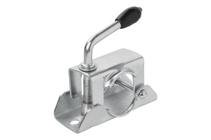 Colier roata de manevra proplus 341532 din otel – fixare sigura pentru roti - Colier roata de manevra  Proplus fi48 si sarcina 250kg