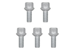 Surub roata m12x1.5 con sferic set de 5 buc Surub roata m12x1.5 con sferic set de 5 buc