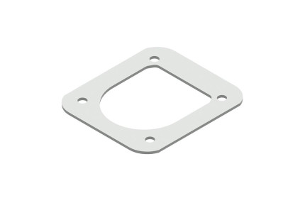 Placa pentru ochet ancorare podea spp pw-01 - 105x118mm - Placa de intarire SPP Otel zincat galvanic dimensiuni 105x118x2.5mm diametrul gaurii de prindere 8mm compatibilitate SPP UP-01