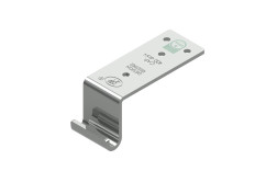 SPP Z-07 Contraplaca inchizator oblon marca SPP din otel zincat lungime 97mm latime 35mm sarcina max. 400kg avand diametrul gauri de prindere de 5mm alezaj 41mm