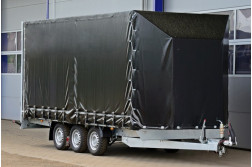 Blyss ATLAS AERO remorca pentru camioane  franata 3500 kg
  in 3 axe cu sarcina utila de 2000 kg
 si dimensiuni utile de 470x205x195cm