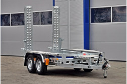 Blyss B27290 / 140HTP remorca pentru camioane  franata 2700 kg  in 2 axe cu sarcina utila de 2110 kg si dimensiuni utile de 292x142x20cm