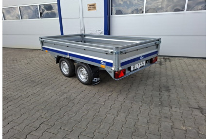 Blyss bh752614t - remorca usoara 750 kg
  in 2 axe cu sarcina utila de 475 kg
 si dimensiuni utile de 254x160x38cm