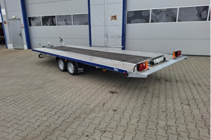 Blyss delta 355521 sk - platforma auto 3500 kg  in 2 axe cu sarcina utila de 2560 kg si dimensiuni utile de 550x210cm