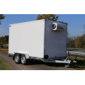 Blyss FK2736HT remorca frigorifica  franata 2700 kg
  in 2 axe cu sarcina utila de 1770 kg
 si dimensiuni utile de 355x180x198cm
