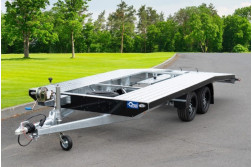 Blyss IMPERIAL PRO 2745 platforma auto  franata 2700 kg  in 2 axe cu sarcina utila de 2036 kg si dimensiuni utile de 450x210cm