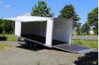 Blyss MONTE CARLO platforma auto  franata 3500 kg  in 3 axe cu sarcina utila de 2030 kg si dimensiuni utile de 550x220x200cm