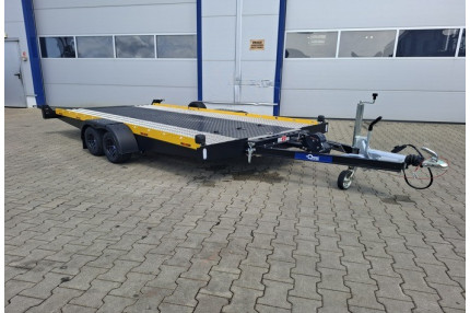 Blyss monza 2745 alu deluxe - platforma auto 2700 kg
  in 2 axe cu sarcina utila de 2091 kg
 si dimensiuni utile de 450x200cm