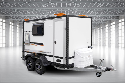 Blyss speedcaravan 320t cross - remorca Caravana Camping 2000 kg  biaxiala cu dimensiuni utile de 306x149x180cm